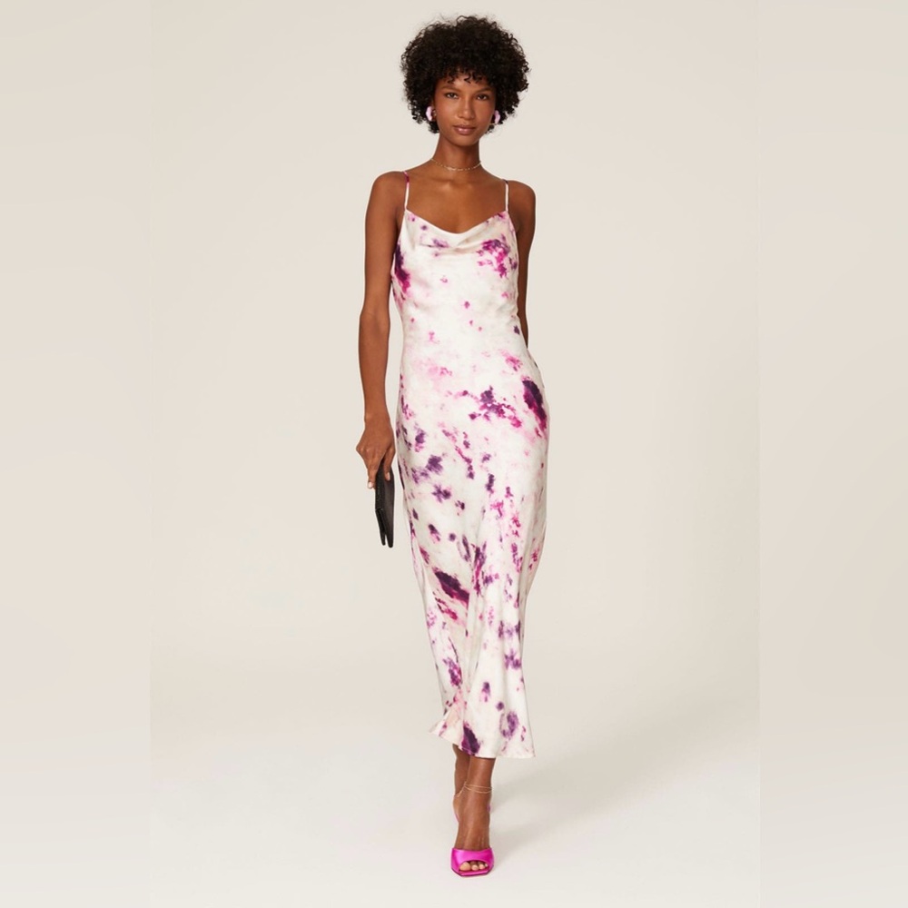 Bardot Tie-Dye Slip Dress